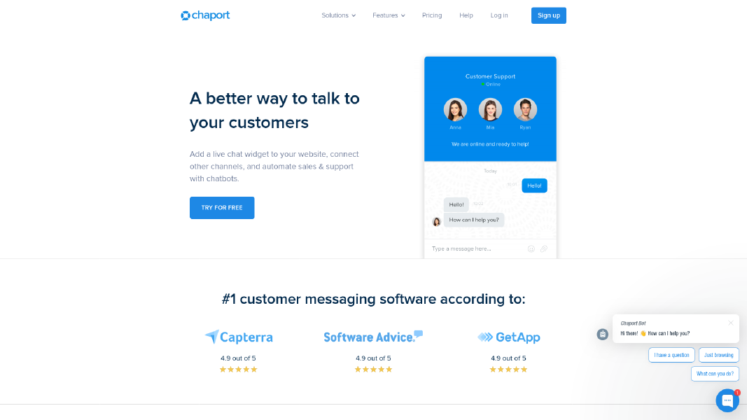 Chaport Homepage