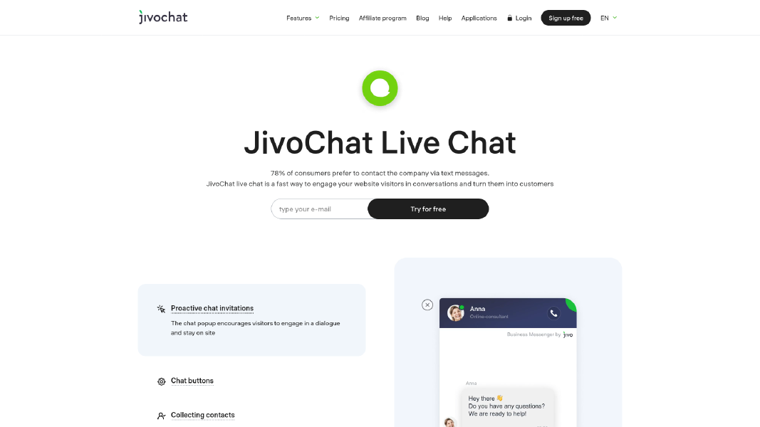 JivoChat Agent App