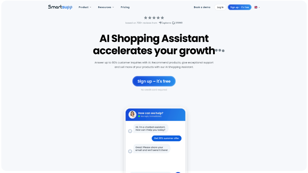Smartsupp Dashboard